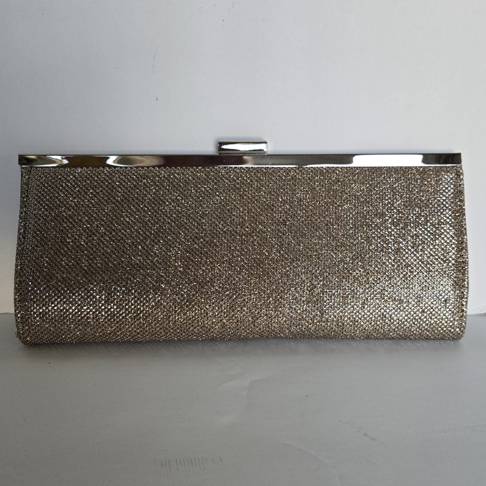Elegant Soft Gold Clutch Bag Style & Co